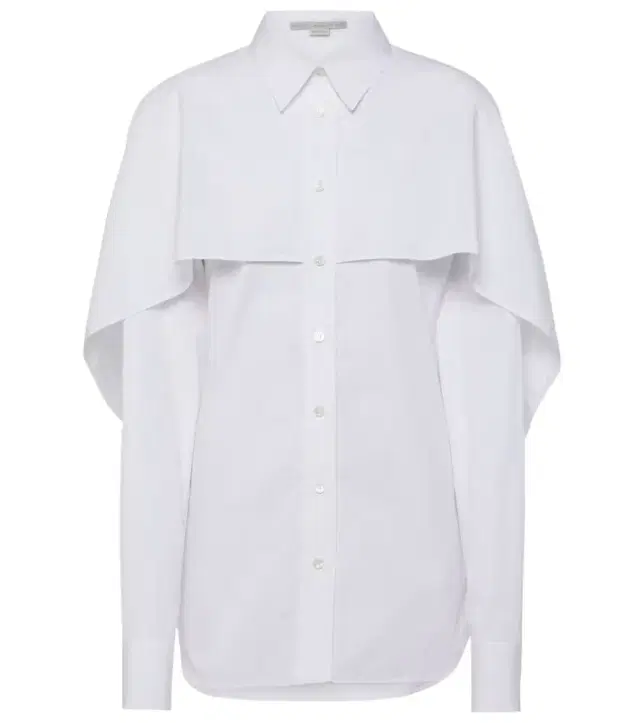 Stella McCartney Caped cotton blouse