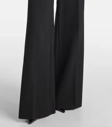 Stella McCartney High-rise wool-blend wide-leg pants | Thumbnail 4 Stella McCartney High-rise wool-blend wide-leg pants | Thumbnail 4