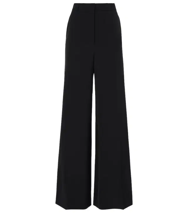 Stella McCartney High-rise wool-blend wide-leg pants