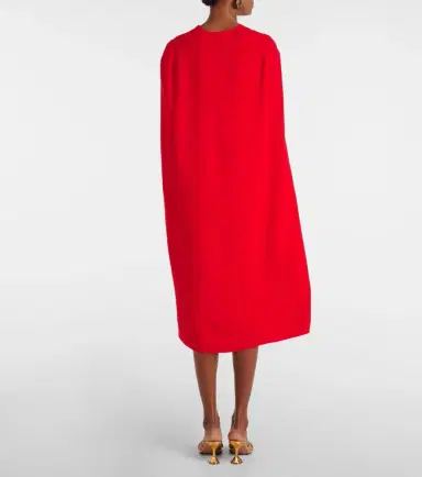 Stella McCartney Caped midi dress | Thumbnail 6