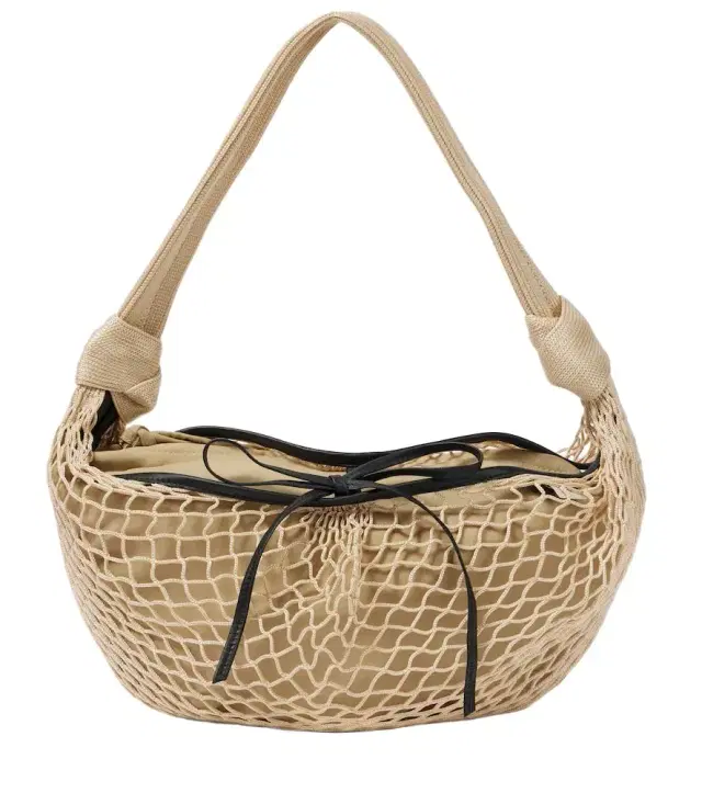 x Filt Croissant leather-trimmed bag
