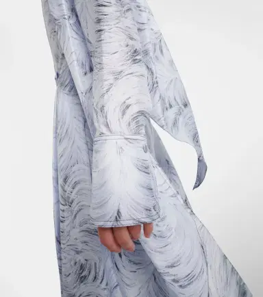 Stella McCartney Printed silk maxi dress | Thumbnail 4