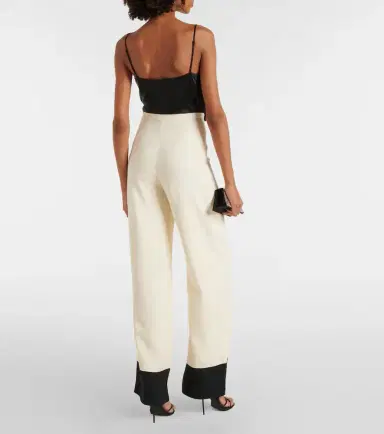 Taller Marmo Marlene Corniche high-rise palazzo pants | Thumbnail 3 Taller Marmo Marlene Corniche high-rise palazzo pants | Thumbnail 3