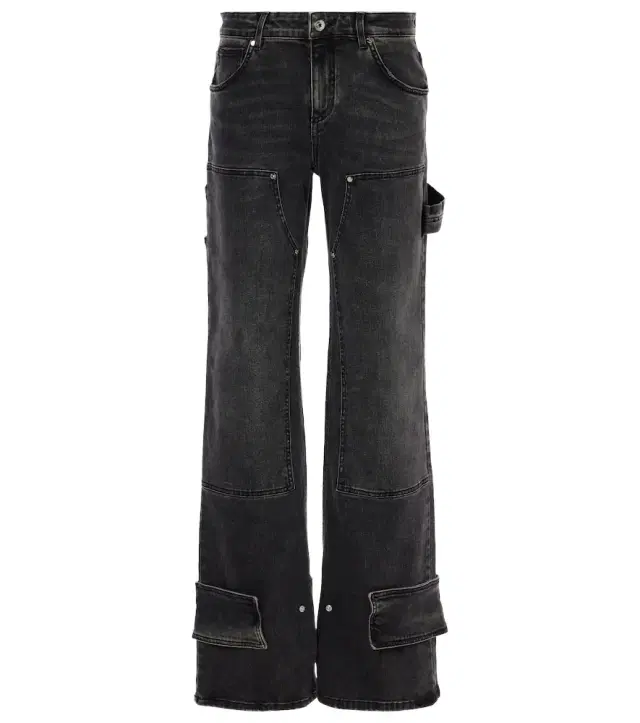 BLUMARINE Low-rise straight jeans
