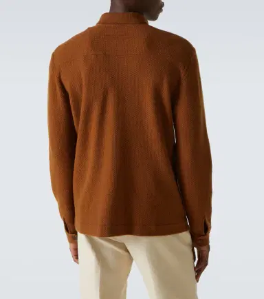 Zegna Ribbed-knit cashmere cardigan | Thumbnail 2