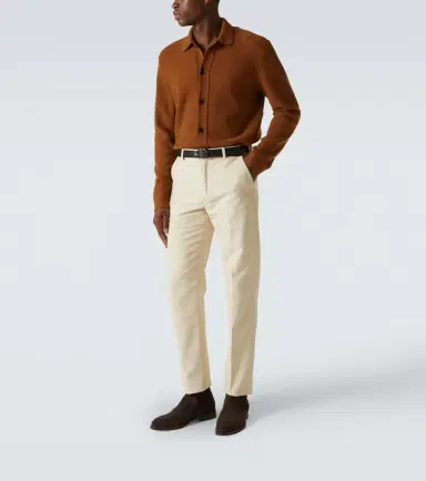 Zegna Ribbed-knit cashmere cardigan | Thumbnail 5