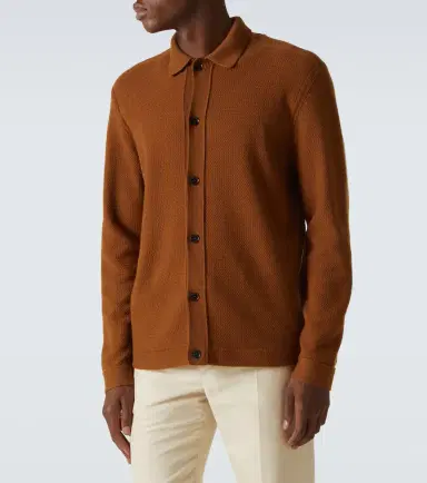 Zegna Ribbed-knit cashmere cardigan | Thumbnail 6