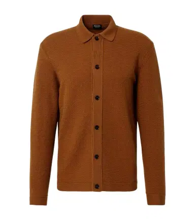 Zegna Ribbed-knit cashmere cardigan | Thumbnail 1
