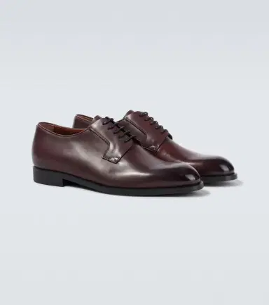 Zegna Leather Derby shoes | Thumbnail 3