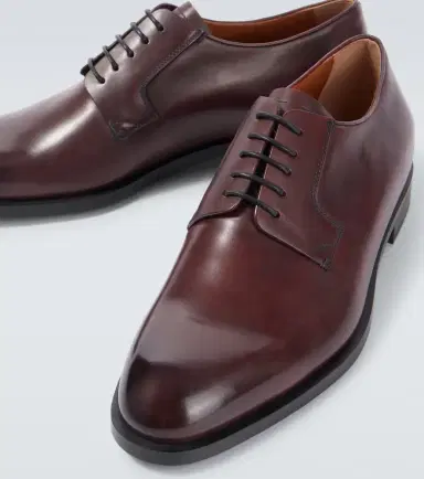 Zegna Leather Derby shoes | Thumbnail 4