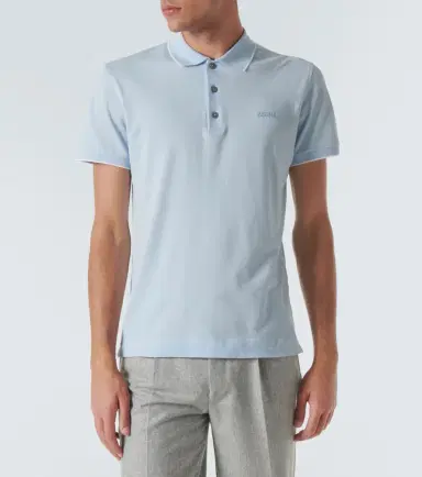 Zegna Cotton-blend polo shirt | Thumbnail 3 Zegna Cotton-blend polo shirt | Thumbnail 3