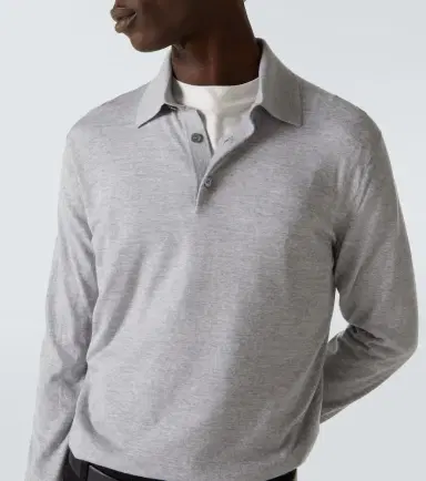 Zegna Wool polo shirt | Thumbnail 3