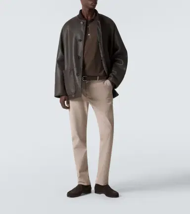 Zegna Cotton-blend straight pants | Thumbnail 3 Zegna Cotton-blend straight pants | Thumbnail 3