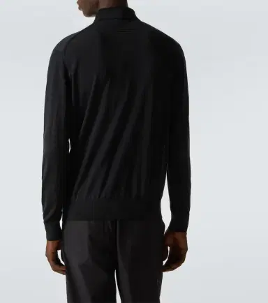 Zegna Wool polo shirt | Thumbnail 3 Zegna Wool polo shirt | Thumbnail 3