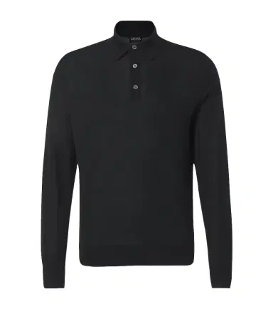 Zegna Wool polo shirt | Thumbnail 1 Zegna Wool polo shirt | Thumbnail 1