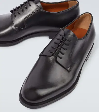 Zegna New Classic Flex leather Derby shoes | Thumbnail 2