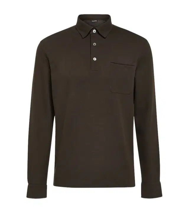 Zegna Cotton polo sweater