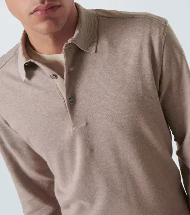 Zegna Cotton polo sweater | Thumbnail 3 Zegna Cotton polo sweater | Thumbnail 3