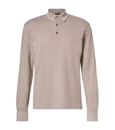 Zegna Cotton polo sweater | Thumbnail 1 Zegna Cotton polo sweater | Thumbnail 1