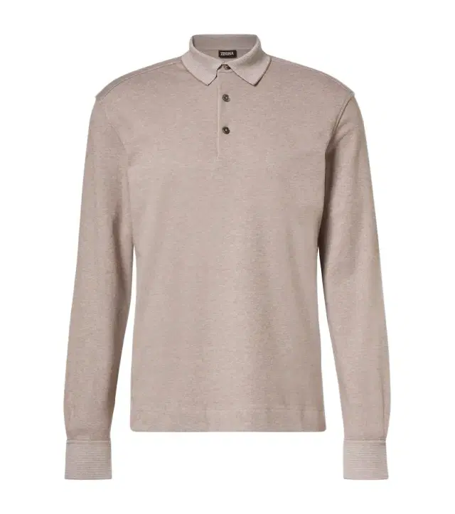 Zegna Cotton polo sweater