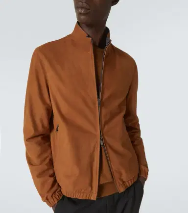 Zegna Reversible leather blouson | Thumbnail 2