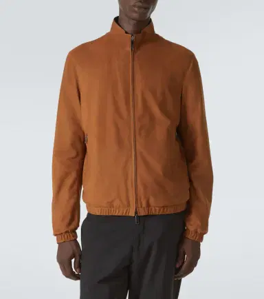 Zegna Reversible leather blouson | Thumbnail 4