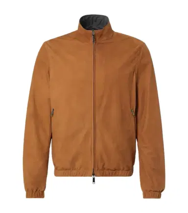Zegna Reversible leather blouson | Thumbnail 1