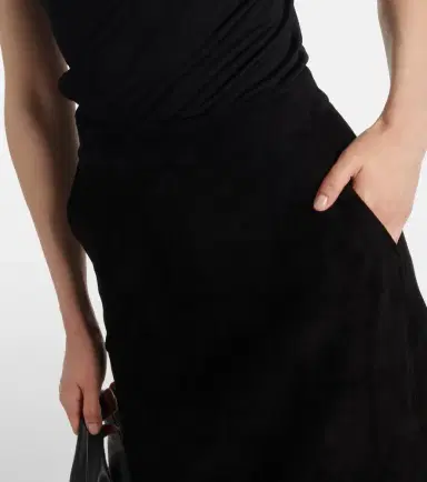 STOULS Taylor suede midi skirt | Thumbnail 3 STOULS Taylor suede midi skirt | Thumbnail 3