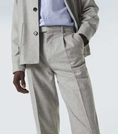 Zegna Wool straight pants | Thumbnail 2 Zegna Wool straight pants | Thumbnail 2