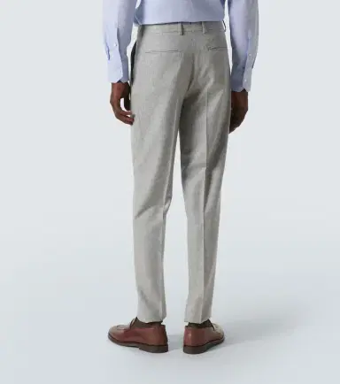 Zegna Wool straight pants | Thumbnail 4 Zegna Wool straight pants | Thumbnail 4