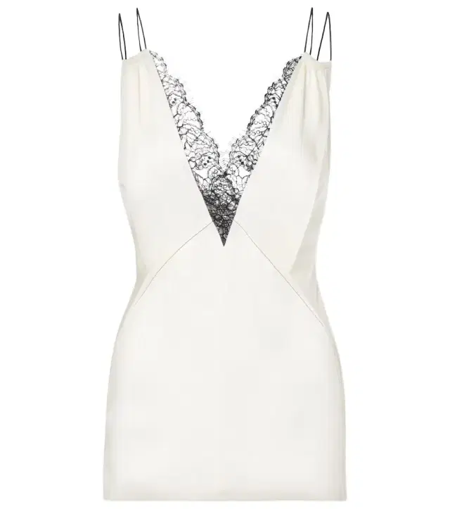 Victoria Beckham Lace-trimmed camisole