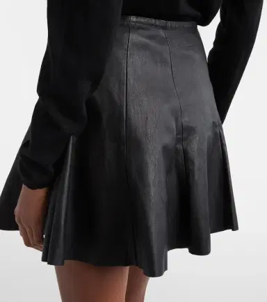 STOULS Mila leather miniskirt | Thumbnail 5