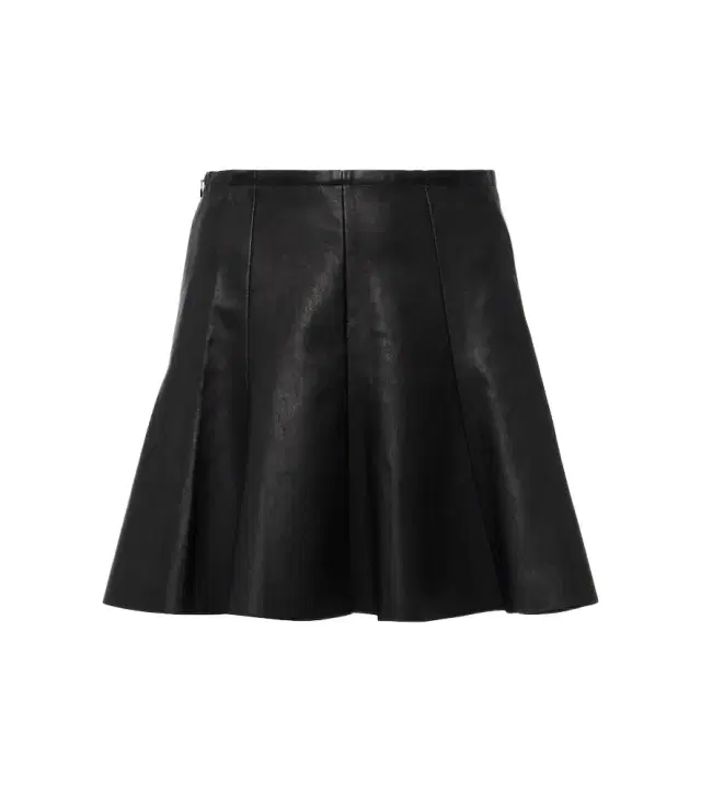 STOULS Mila leather miniskirt