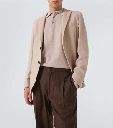 Zegna Cotton, wool and cashmere blazer | Thumbnail 3