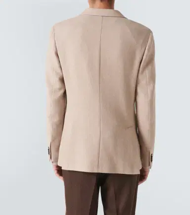 Zegna Cotton, wool and cashmere blazer | Thumbnail 4