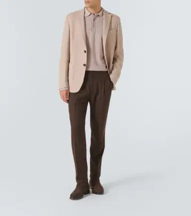 Zegna Cotton, wool and cashmere blazer | Thumbnail 5