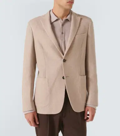 Zegna Cotton, wool and cashmere blazer | Thumbnail 7