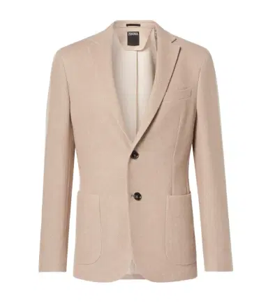 Zegna Cotton, wool and cashmere blazer | Thumbnail 1