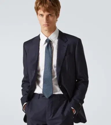 Zegna Silk jacquard tie | Thumbnail 2 Zegna Silk jacquard tie | Thumbnail 2