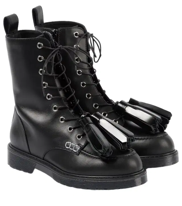 JW Anderson Leather combat boots