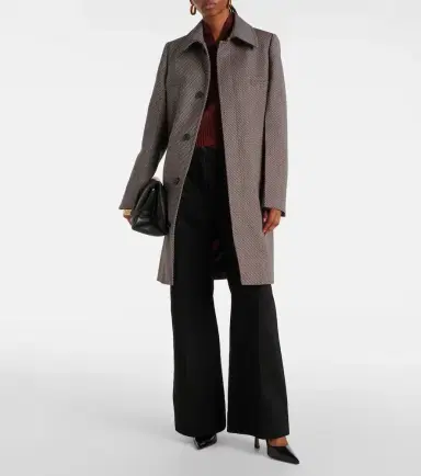 Victoria Beckham Tailored virgin wool coat | Thumbnail 3
