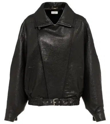 Saint Laurent Oversized leather blouson | Thumbnail 1