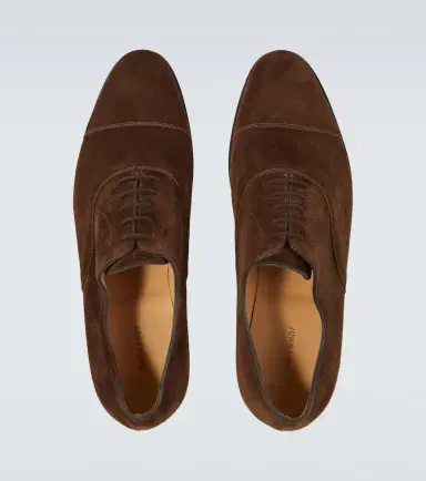 John Lobb City II suede Derby shoes | Thumbnail 3 John Lobb City II suede Derby shoes | Thumbnail 3