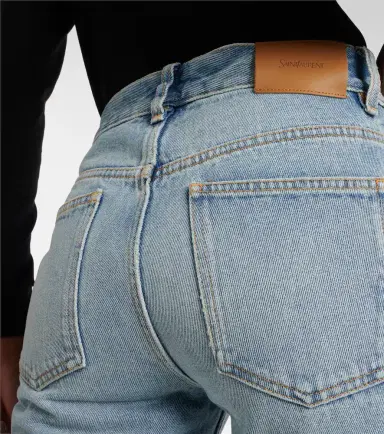 Saint Laurent Nico high-rise straight jeans | Thumbnail 3