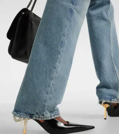 Saint Laurent Nico high-rise straight jeans | Thumbnail 6