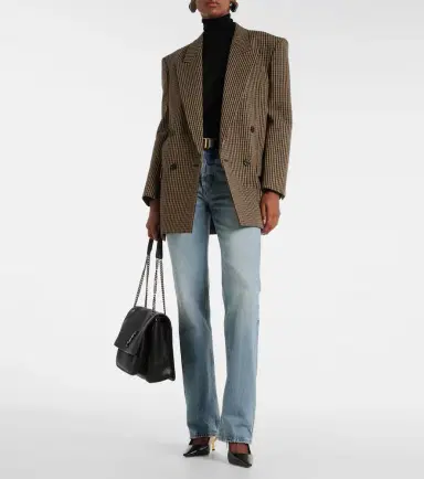 Saint Laurent Nico high-rise straight jeans | Thumbnail 7