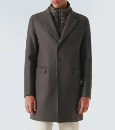 Herno Wool-blend overcoat | Thumbnail 4 Herno Wool-blend overcoat | Thumbnail 4