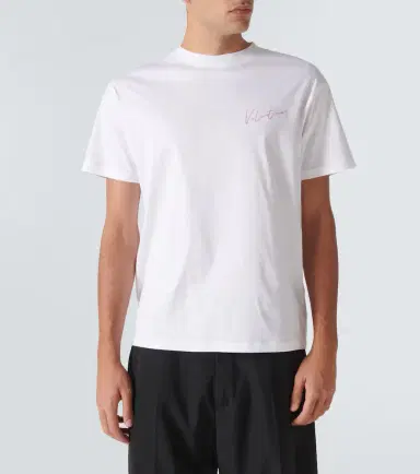 Valentino Logo cotton jersey T-shirt | Thumbnail 3