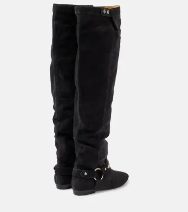 Isabel Marant Selize suede over-the-knee boots | Thumbnail 4