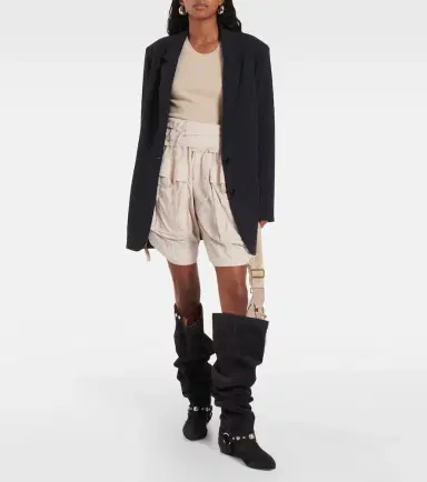 Isabel Marant Selize suede over-the-knee boots | Thumbnail 5